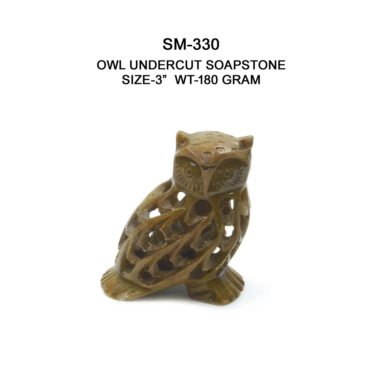 OWL UNDERCUT SOAPSTONE